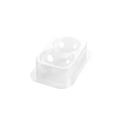 SILIKOMART Kit Moules Chocolat Bonhomme de Neige en PVC 18,1 cm x H 21,2 cm (x4) Professional Clearance