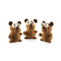 SILIKOMART Kit Moules Chocolat Ours en PVC 14 x 16 x 21 cm (x5) Online