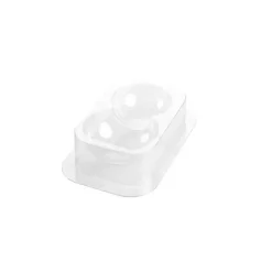 SILIKOMART Kit Moules Chocolat Père Noël en PVC 18,8 cm x H 24,8 cm (x5) Professional Hot