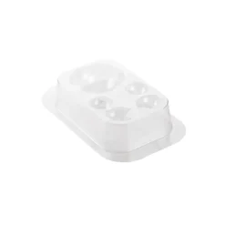 SILIKOMART Kit Moules Chocolat Père Noël en PVC 18,8 cm x H 24,8 cm (x5) Professional Hot