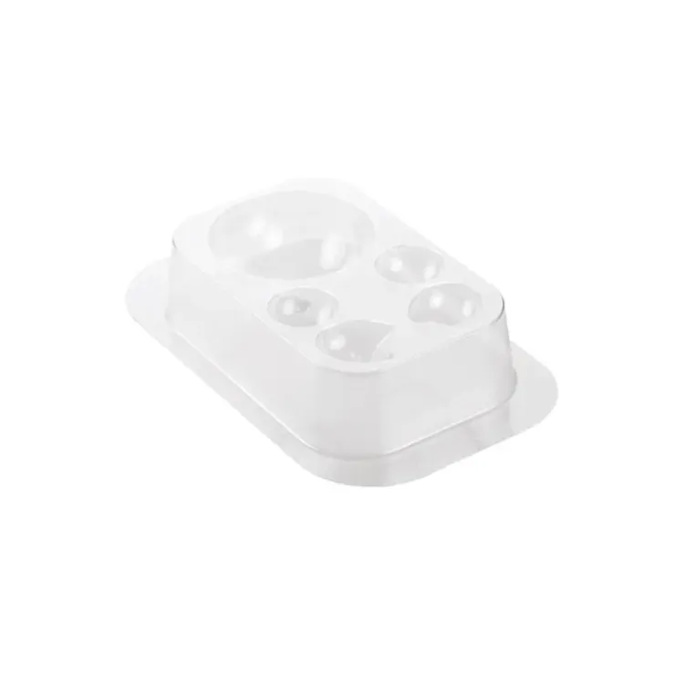 SILIKOMART Kit Moules Chocolat Père Noël en PVC 18,8 cm x H 24,8 cm (x5) Professional Hot