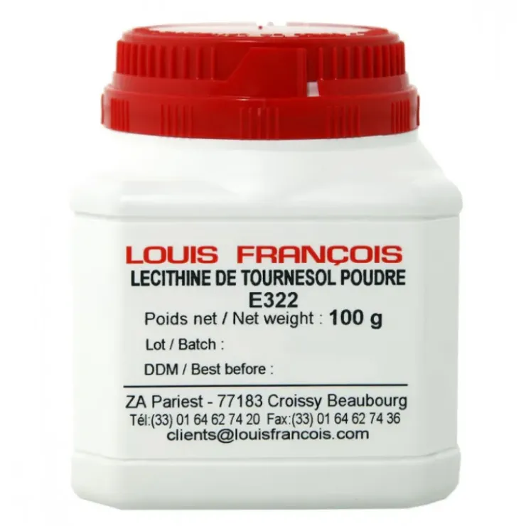 LOUIS FRANCOIS Lécithine de Tournesol E322 en poudre 100 g Louis François Clearance