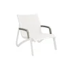 GROSFILLEX Lot 2 Accoudoirs pour Fauteuil Conversationnel Gris Platinium Sunset Discount