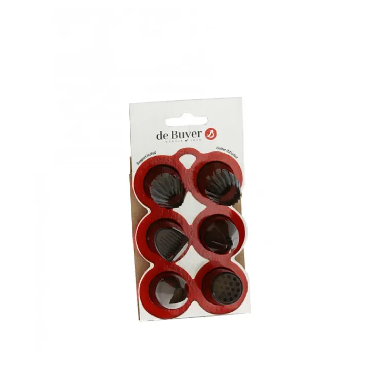 DE BUYER Lot 6 Douilles Tritan Décoration Hot