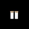PEBBLY Lot de 2 Boites de Conservation Carrées en Verre et Bambou 320 ml Outlet