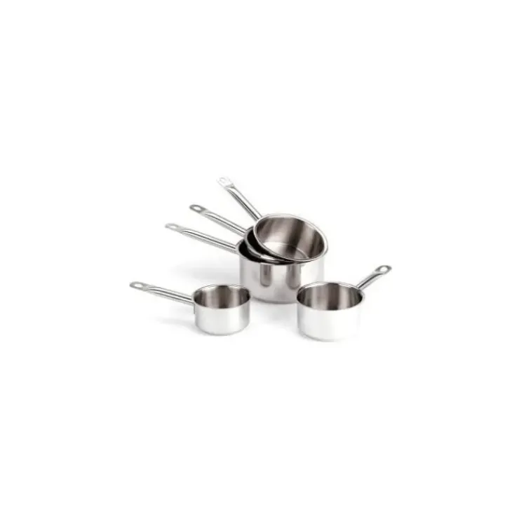 BAUMALU Lot de 5 casseroles Inox Professionnel New