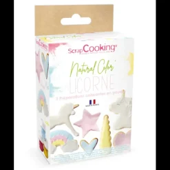 SCRAPCOOKING Lot de 3 Colorants Alimentaires d'Origine Naturelle Bleu, Rose, Jaune Discount