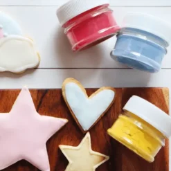 SCRAPCOOKING Lot de 3 Colorants Alimentaires d'Origine Naturelle Bleu, Rose, Jaune Discount