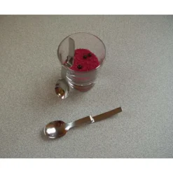 LEBRUN Lot de 6 Cuillères coudées à moka Esmeralda par Best