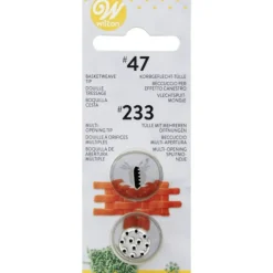 WILTON Lot de 2 Douilles Pâtissières n°047 et n°233 Sale