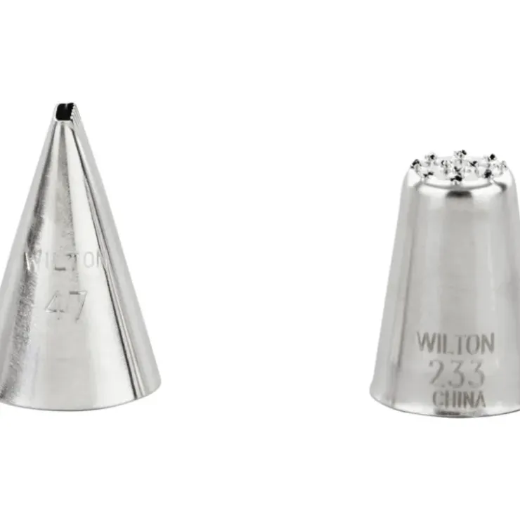 WILTON Lot de 2 Douilles Pâtissières n°047 et n°233 Sale