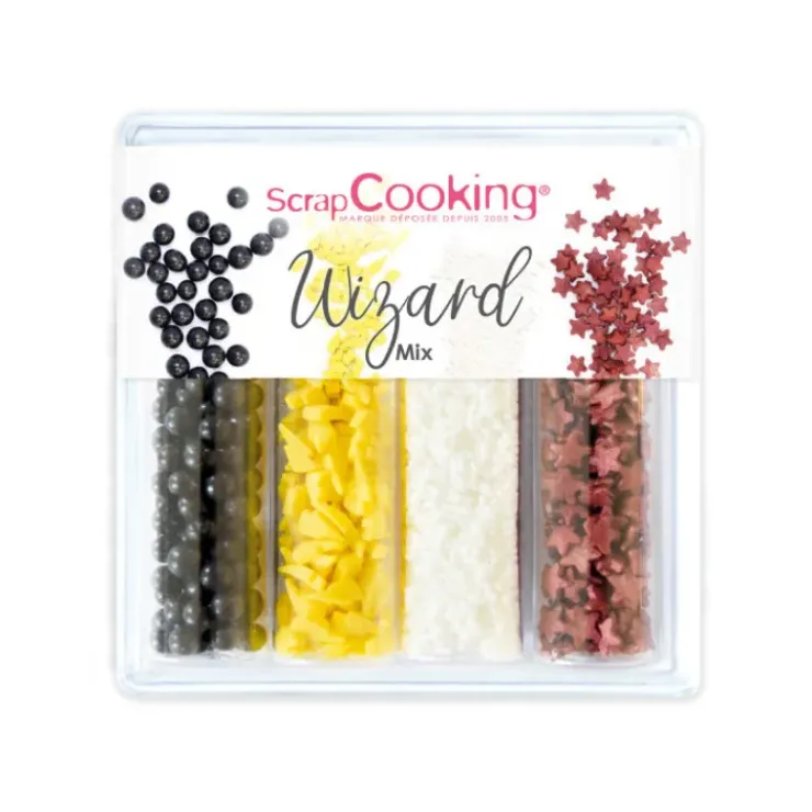 SCRAPCOOKING Mallette décors en sucre Wizard Mix 61g Clearance