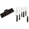 ARCOS Mallette de cuisine 5 couteaux de cuisine et un fusil Universal Noir Online