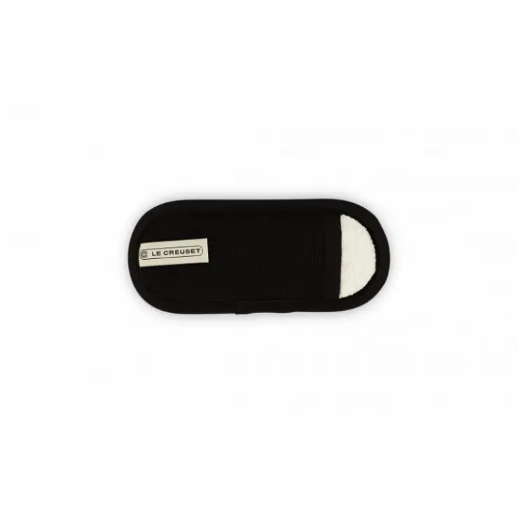 LE CREUSET Manchon Noir 100% Coton New