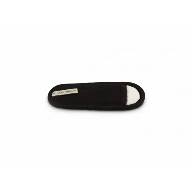 LE CREUSET Manchon Noir 100% Coton New