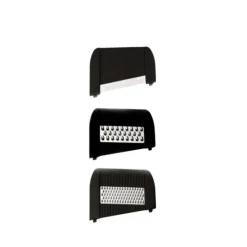 MASTRAD Mandoline 3 Lames avec Poussoir Discount