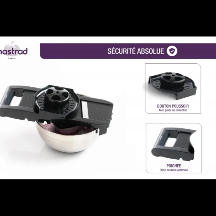 MASTRAD Mandoline Multi-râpes Discount