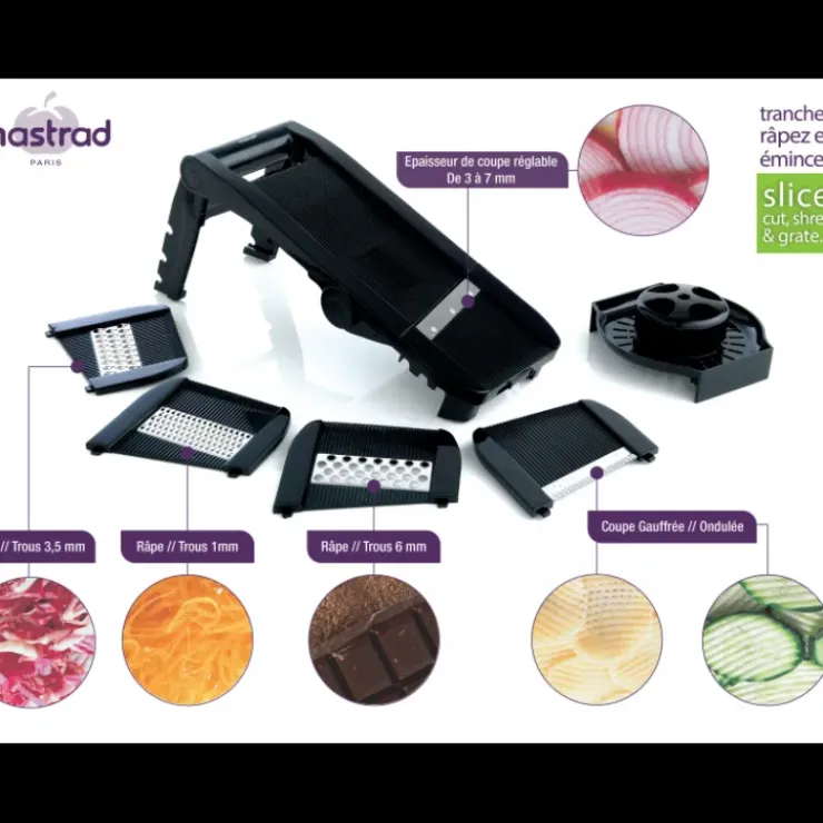 MASTRAD Mandoline Multi-râpes Discount