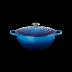 LE CREUSET Marmite en fonte 26 cm Azur Signature Clearance