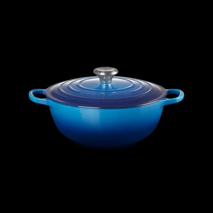 LE CREUSET Marmite en fonte 26 cm Azur Signature Clearance