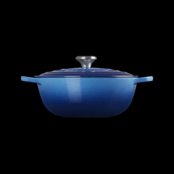 LE CREUSET Marmite en fonte 26 cm Azur Signature Clearance