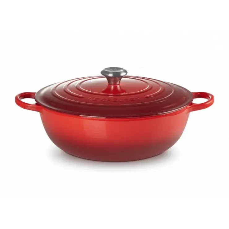 LE CREUSET Marmite en Fonte 32 cm Cerise Signature Best