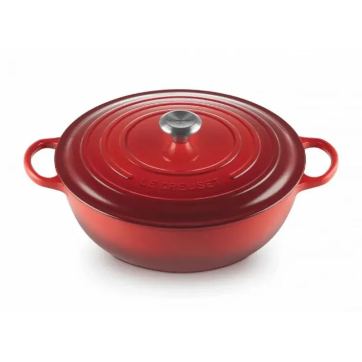 LE CREUSET Marmite en Fonte 32 cm Cerise Signature Best