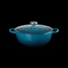 LE CREUSET Marmite en fonte 26 cm Deep Teal Signature New