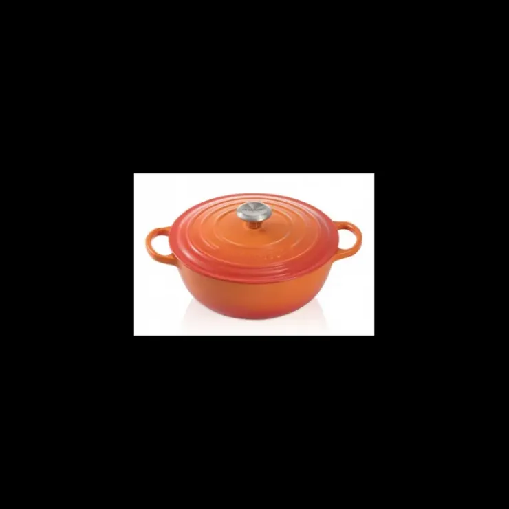 LE CREUSET Marmite en fonte 26 cm Volcanique Signature