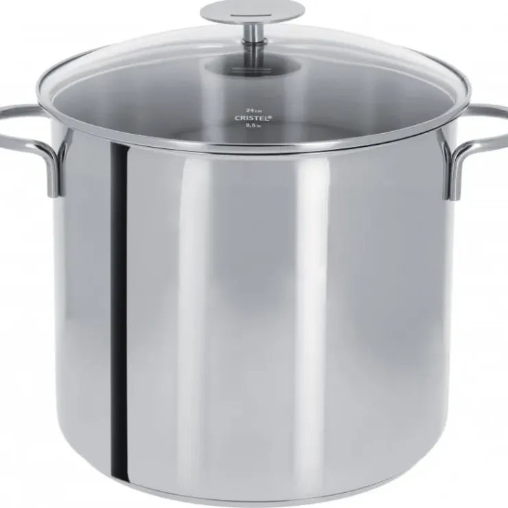 CRISTEL Marmite Mutine Ø 28 cm Manche Fixe Inox Clearance