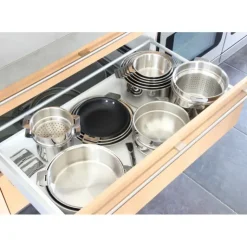 CRISTEL Marmite Mutine Ø 22 cm Manche Amovible Inox