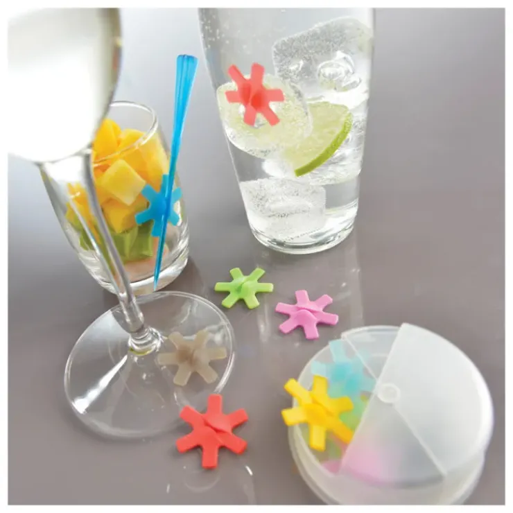 MASTRAD Marque Verre coloris assortis (x12)