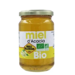 MIELS VILLENEUVE Miel d'Acacia Bio 375 g New