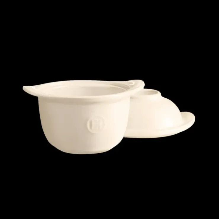 EMILE HENRY Mini Cocotte Coquetier en Céramique Ø 14 cm Argile Discount