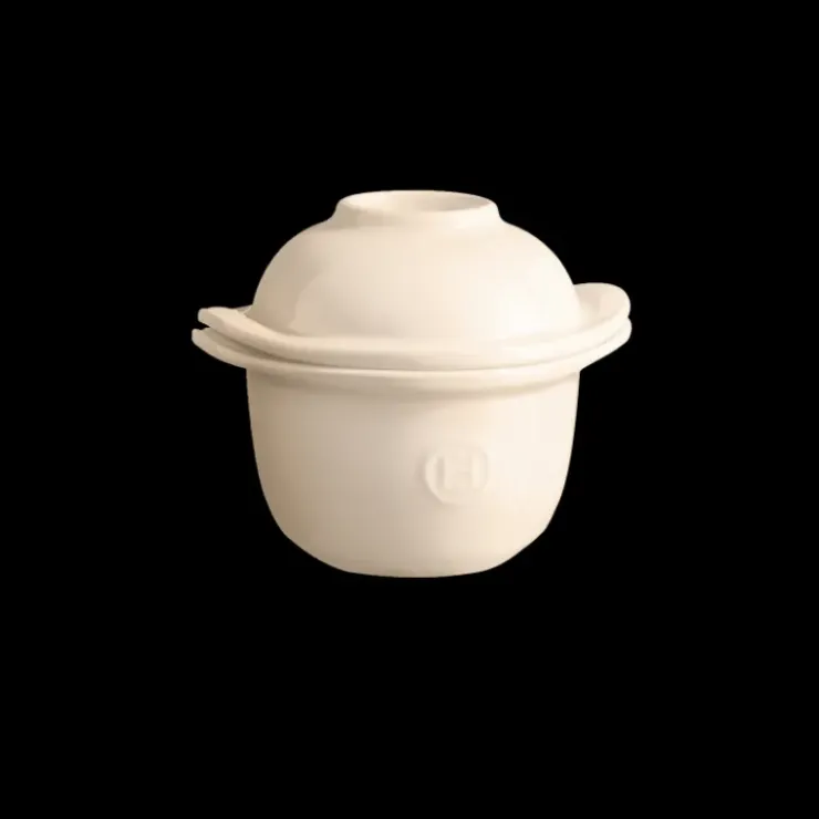 EMILE HENRY Mini Cocotte Coquetier en Céramique Ø 14 cm Argile Discount