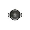 CHASSEUR Mini Cocotte en Fonte Ronde 10 cm Caviar