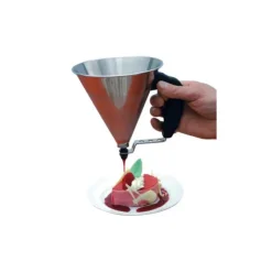 DE BUYER Mini Entonnoir à Piston Vert Inox KWIK Hot