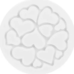 SILIKOMART Mini Moule Silicone Coeur ⌀ 6 x H 0,2 cm (x6)