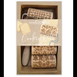 SCRAPCOOKING Mini Rouleau à Pâtisserie Empreinte Noël Interchangeable 7 cm (x3) Discount