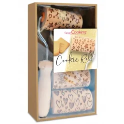 SCRAPCOOKING Mini Rouleau à Pâtisserie Empreinte Interchangeable 7 cm (x3) New