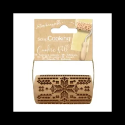 SCRAPCOOKING Mini Rouleau à Pâtisserie Empreinte Point de Croix 7 cm Outlet