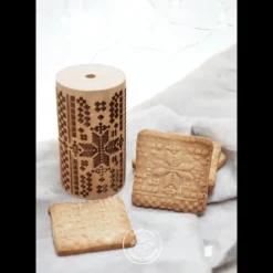SCRAPCOOKING Mini Rouleau à Pâtisserie Empreinte Point de Croix 7 cm Outlet