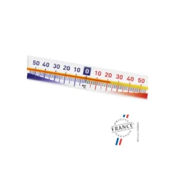 ALLA FRANCE Mini Thermomètre Horizontal en Verre Sale