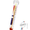ALLA FRANCE Mini Thermomètre Vertical en Verre Sale