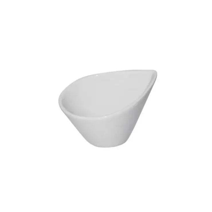 CUISINEADDICT Mise en Bouche Porcelaine Goutte d'Eau 25 cl Hot