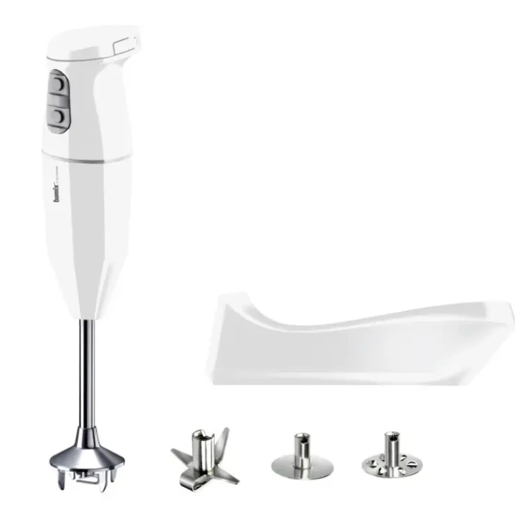 BAMIX Mixeur Plongeant Sans Fil Cordless Blanc Hot