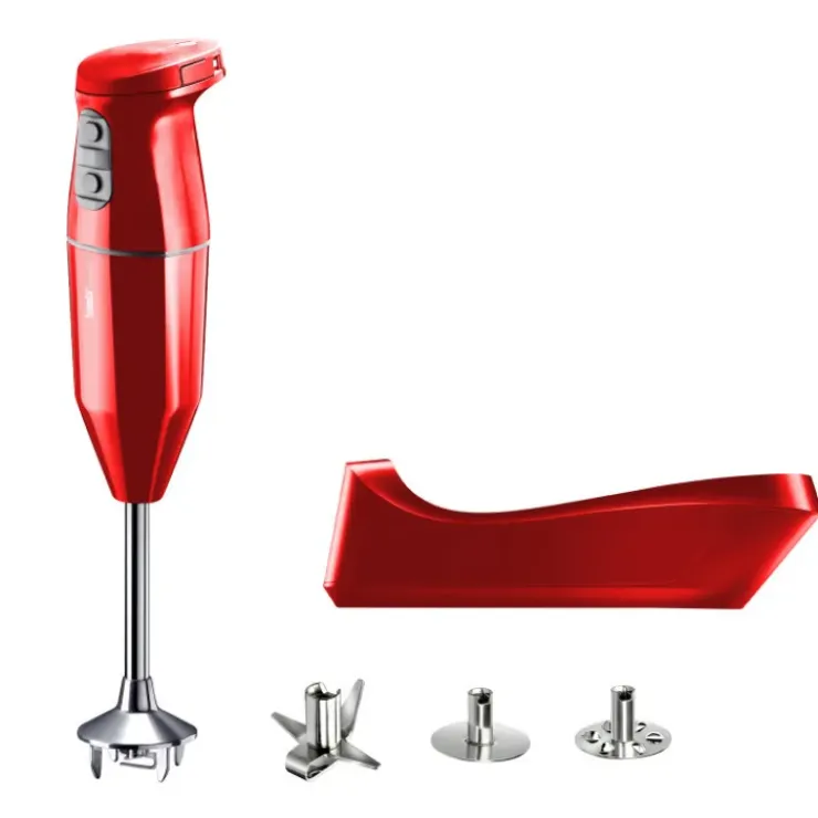 BAMIX Mixeur Plongeant Sans Fil Cordless Rouge Outlet