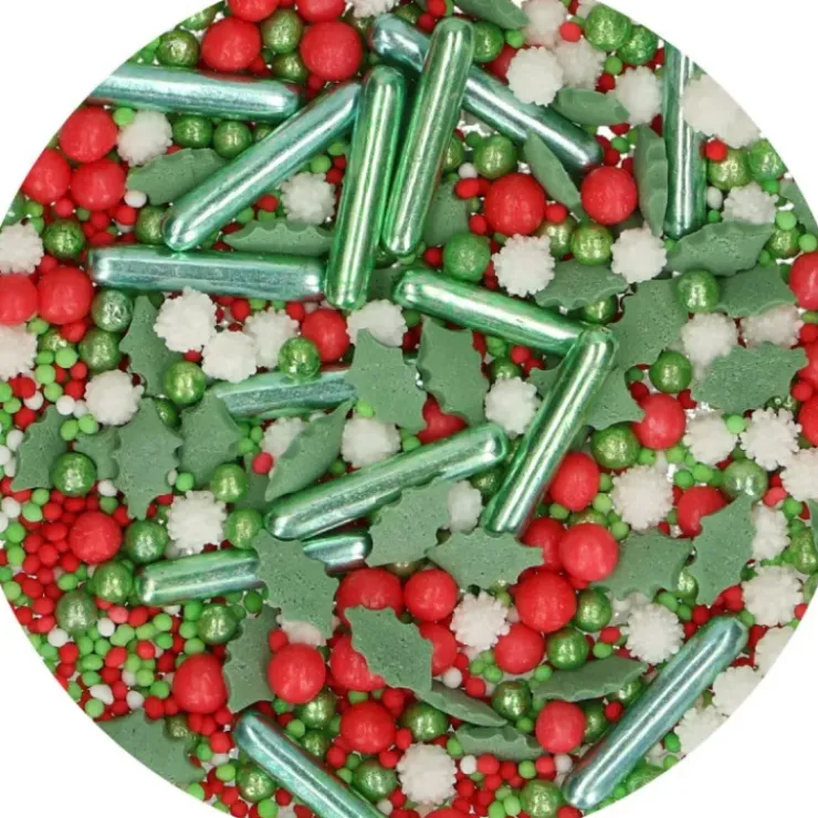 FUNCAKES Mélange Paillettes de Noël 65g Online