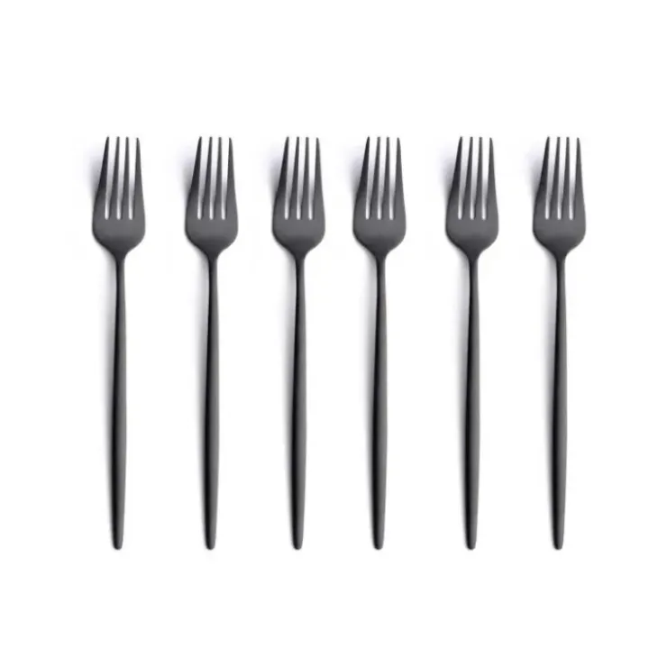 COMAS Ménagère 24 pièces Mart Vintage Noir 18% 2,5 mm