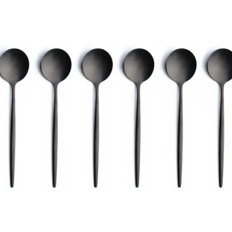 COMAS Ménagère 24 pièces Mart Vintage Noir 18% 2,5 mm